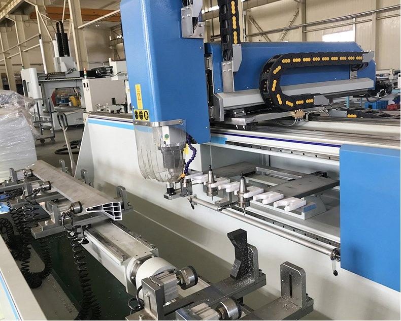 CNC profile processing equipment for aluminum window frames